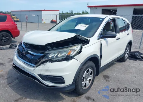 2015 Honda Cr-V Lx z USA, uszkodzony, nr VIN 5J6RM3H3XFL007115